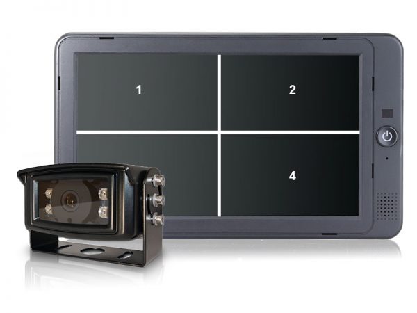 SVEN 10 inch Ultimate Pro Quad HD Set met 1 A4 camera voor gelijktijdige weergave meerdere camera's